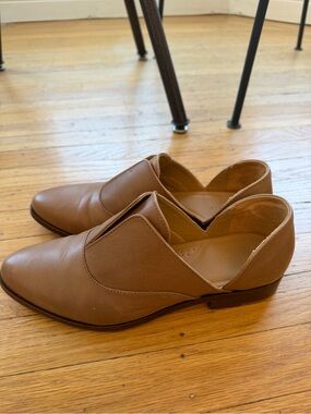 Nisolo Tan Leather Slip-On Loafers